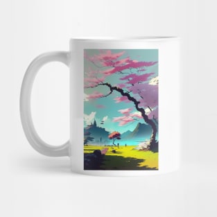 Japanese landscape Mug